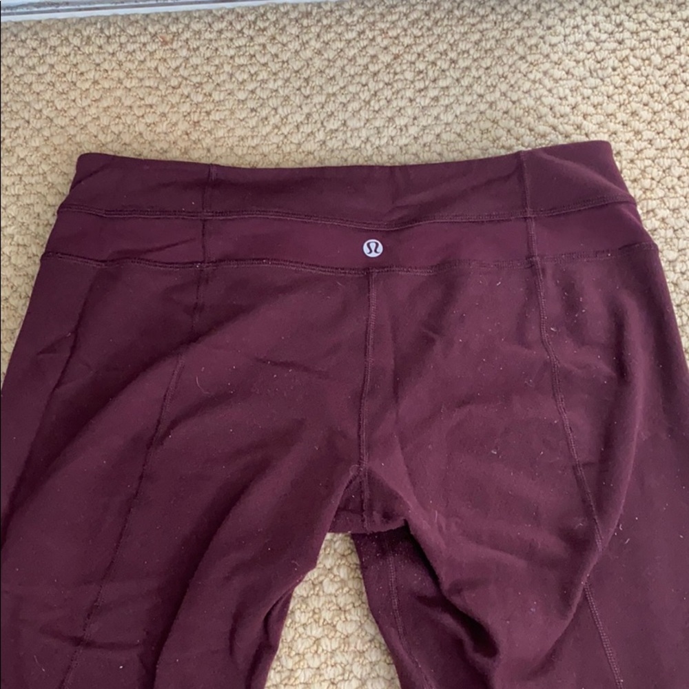 LULULEMON straight leg leggings